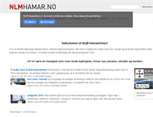 Tablet Screenshot of nlmhamar.no